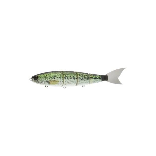 culture peche leurre Swimnbait Madness Balam 300 Floating real blackbass