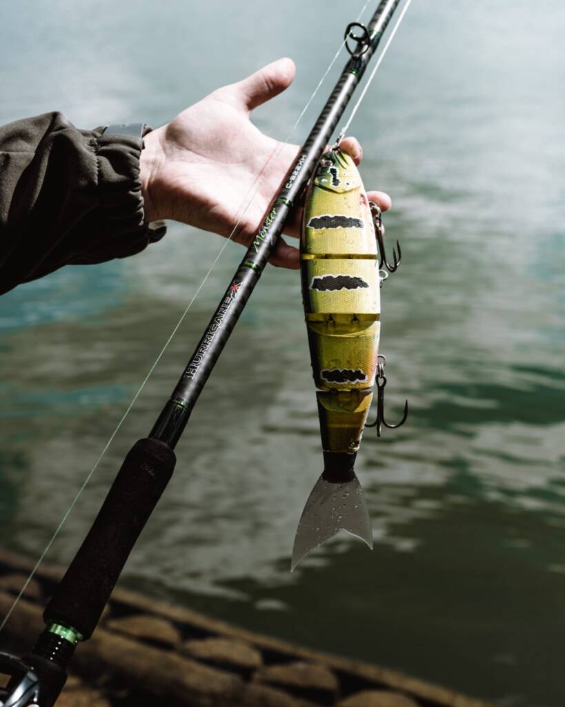 Canne NS Black Hole Hurricane-X Monster 822XH pour le big bait brochet